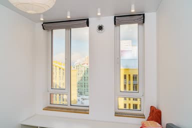Римские шторы в двухэтажную квартиру - фото 18