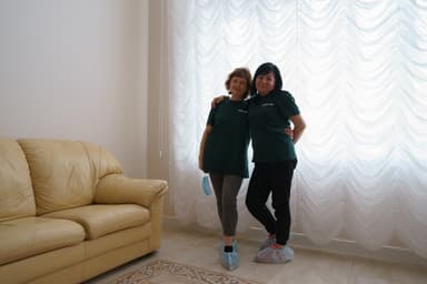Французька штора на велике вікно - фото 9
