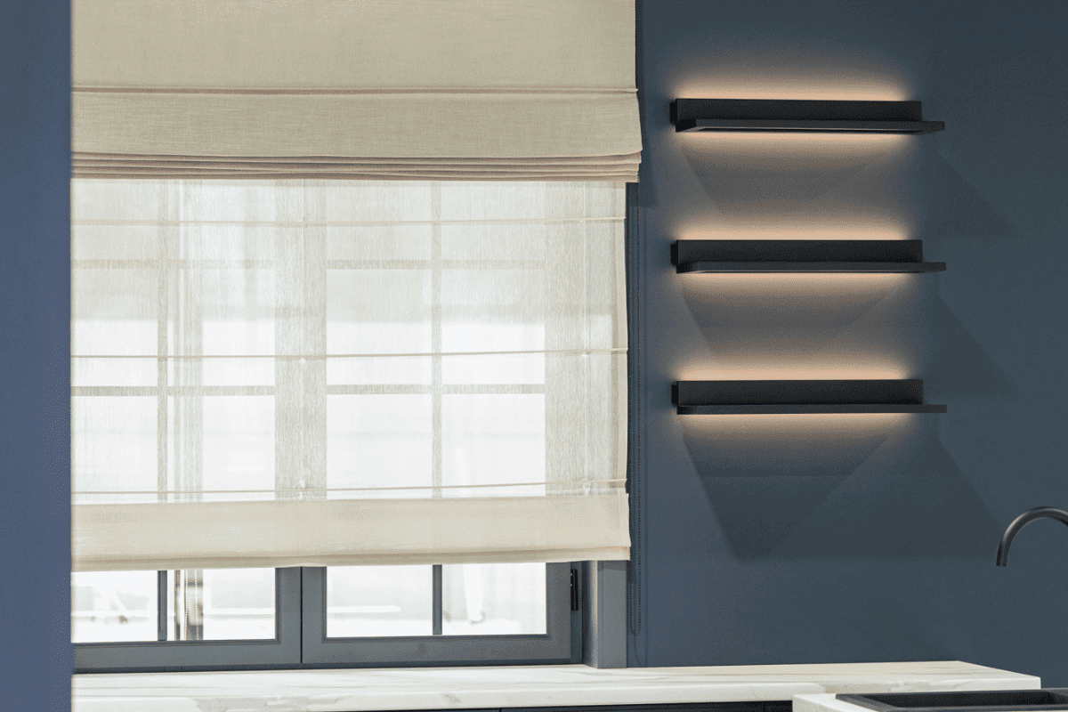 Римські штори на кухню